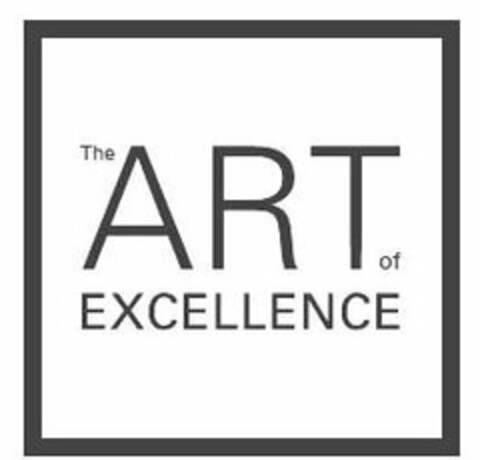 THE ART OF EXCELLENCE Logo (USPTO, 04/03/2019)