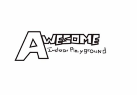 AWESOME INDOOR PLAYGROUND Logo (USPTO, 15.04.2019)