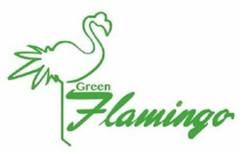 GREEN FLAMINGO Logo (USPTO, 14.05.2019)