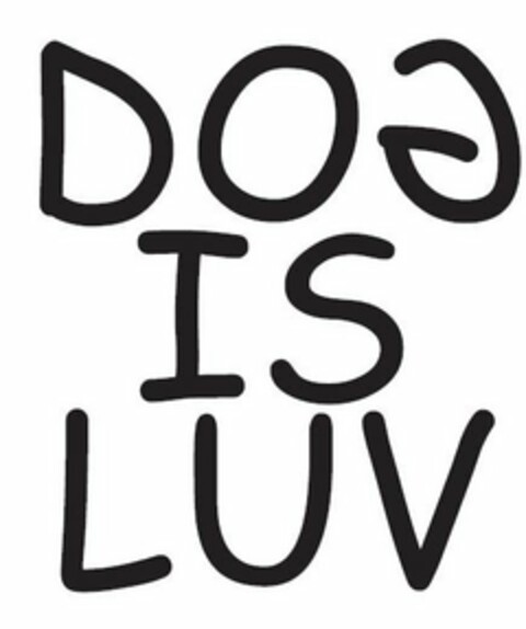 DOG IS LUV Logo (USPTO, 12.07.2019)