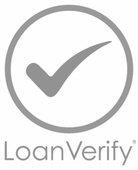 LOAN VERIFY Logo (USPTO, 15.08.2019)