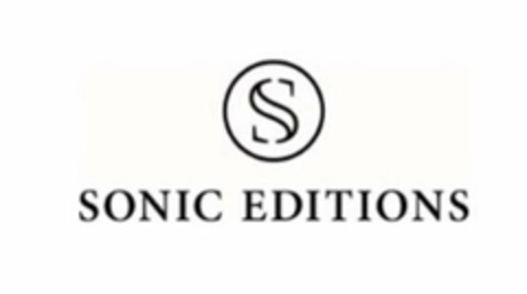 S SONIC EDITIONS Logo (USPTO, 18.09.2019)