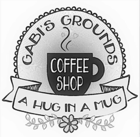 GABI'S GROUNDS COFFEE SHOP A HUG IN A MUG Logo (USPTO, 23.09.2019)