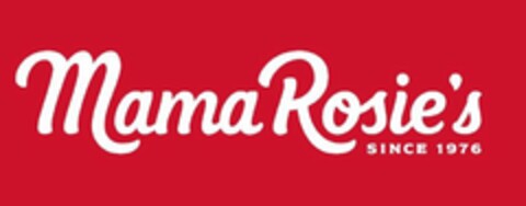 MAMA ROSIE'S SINCE 1976 Logo (USPTO, 04.11.2019)