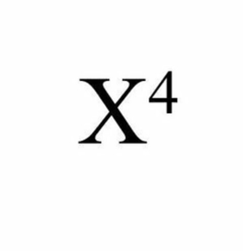 X4 Logo (USPTO, 01/13/2020)