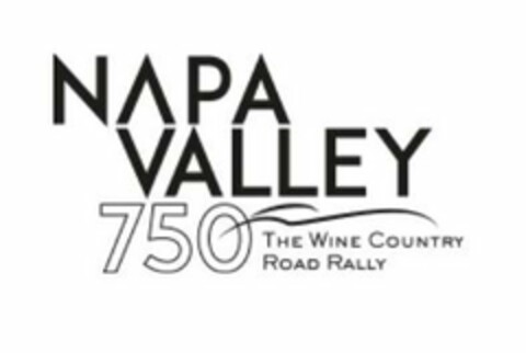 NAPA VALLEY 750 THE WINE COUNTRY ROAD RALLY Logo (USPTO, 02/03/2020)