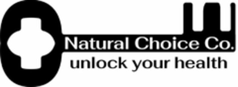 NATURAL CHOICE CO. UNLOCK YOUR HEALTH Logo (USPTO, 23.03.2020)