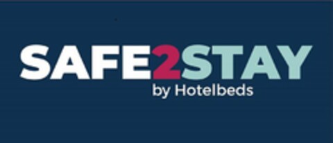 SAFE2STAY BY HOTELBEDS Logo (USPTO, 03.07.2020)