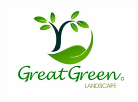 GREAT GREEN LANDSCAPE Logo (USPTO, 31.01.2009)