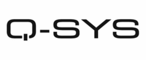 Q-SYS Logo (USPTO, 04/29/2009)