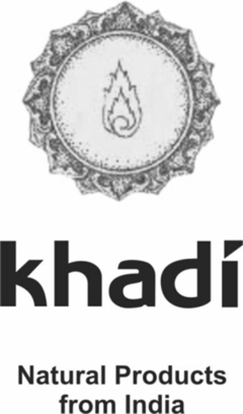 KHADI NATURAL PRODUCTS FROM INDIA Logo (USPTO, 06/13/2009)