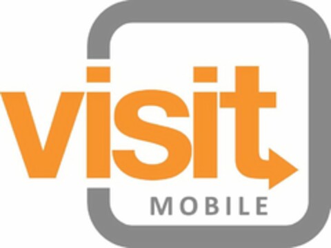 VISIT MOBILE Logo (USPTO, 09/25/2009)