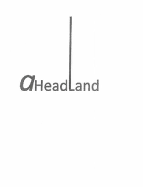 AHEADLAND Logo (USPTO, 29.09.2009)