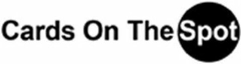 CARDS ON THE SPOT Logo (USPTO, 10/23/2009)