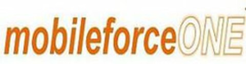 MOBILEFORCEONE Logo (USPTO, 20.01.2010)