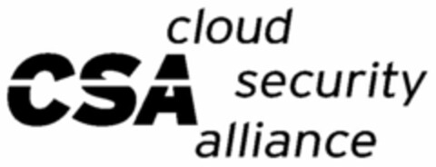 CSA CLOUD SECURITY ALLIANCE Logo (USPTO, 08/17/2010)