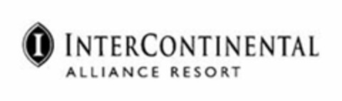 I INTERCONTINENTAL ALLIANCE RESORTS Logo (USPTO, 27.10.2010)