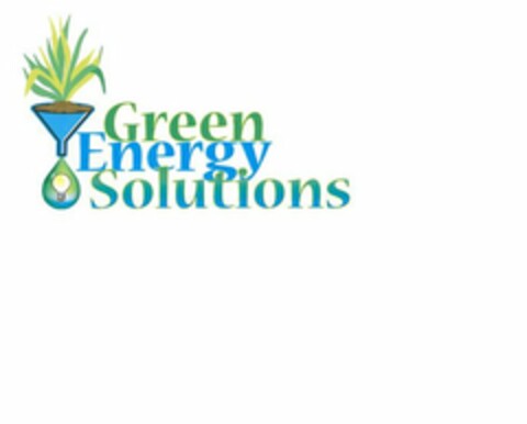 GREEN ENERGY SOLUTIONS Logo (USPTO, 28.03.2011)