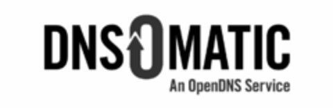 DNSOMATIC AN OPENDNS SERVICE Logo (USPTO, 05/23/2011)