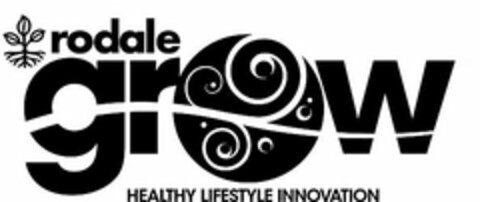 RODALE GROW HEALTHY LIFESTYLE INNOVATION Logo (USPTO, 19.08.2011)