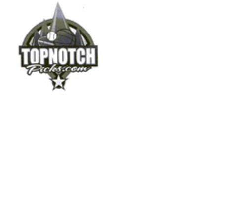 TOP NOTCH PICKS.COM Logo (USPTO, 02.09.2011)