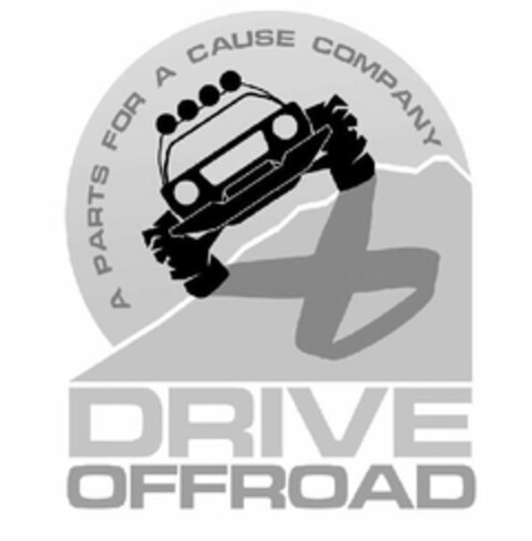 A PARTS FOR A CAUSE COMPANY DRIVE OFFROAD Logo (USPTO, 09.09.2011)