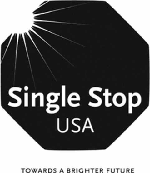 SINGLE STOP USA TOWARDS A BRIGHTER FUTURE Logo (USPTO, 12/02/2011)