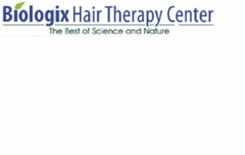BIOLOGIX HAIR THERAPY CENTER THE BEST OF SCIENCE AND NATURE Logo (USPTO, 13.01.2012)