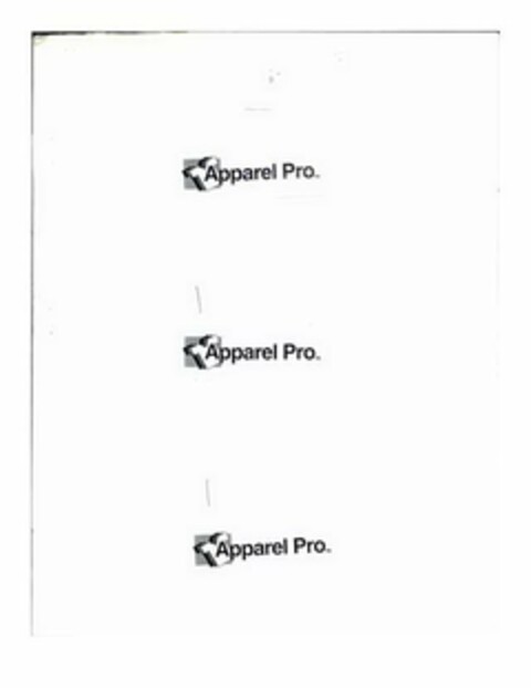 APPAREL PRO Logo (USPTO, 26.04.2012)