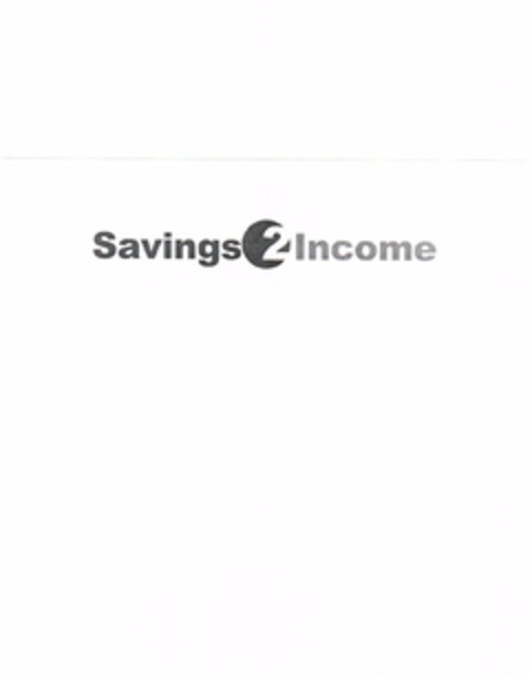 SAVINGS 2 INCOME Logo (USPTO, 21.08.2012)