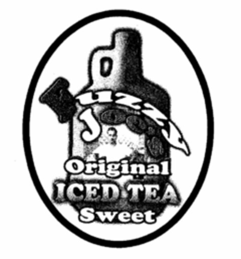 FUZZY JOE'S ORIGINAL ICED TEA SWEET Logo (USPTO, 09/11/2012)