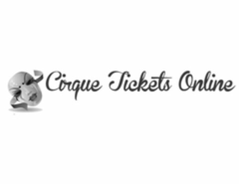 CIRQUE TICKETS ONLINE Logo (USPTO, 02/05/2013)