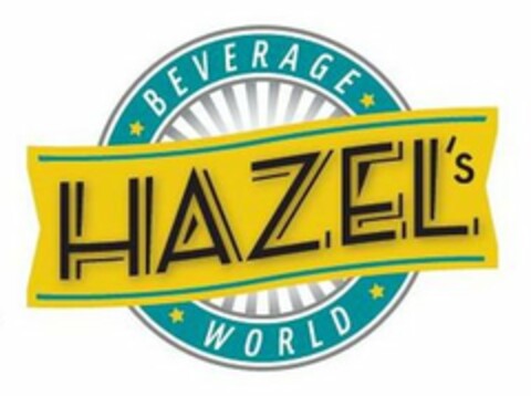 HAZEL'S BEVERAGE WORLD Logo (USPTO, 27.02.2013)