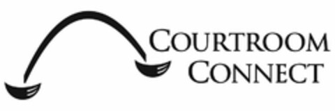 COURTROOM CONNECT Logo (USPTO, 06/30/2014)