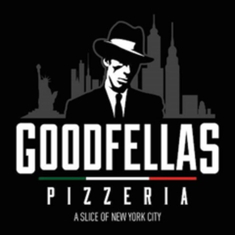 GOODFELLAS PIZZERIA A SLICE OF NEW YORK CITY Logo (USPTO, 16.07.2014)