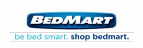 BEDMART BE BED SMART. SHOP BEDMART. Logo (USPTO, 10.03.2015)