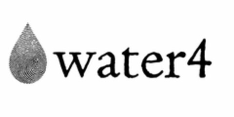 WATER 4 Logo (USPTO, 24.07.2015)