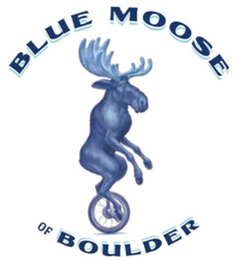 BLUE MOOSE OF BOULDER Logo (USPTO, 14.09.2015)