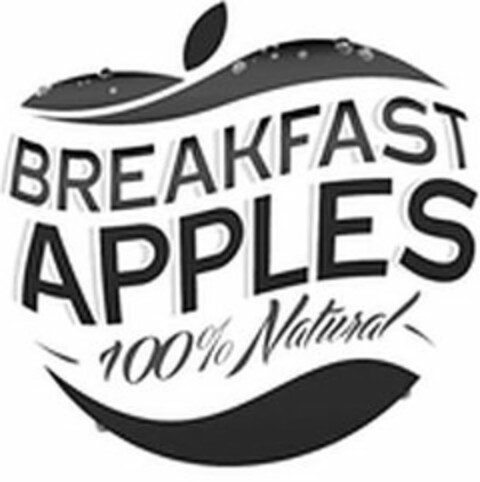 BREAKFAST APPLES - 100% NATURAL - Logo (USPTO, 25.09.2015)