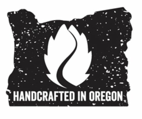 HANDCRAFTED IN OREGON Logo (USPTO, 14.10.2015)