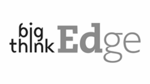 BIG THINK EDGE Logo (USPTO, 11/12/2015)