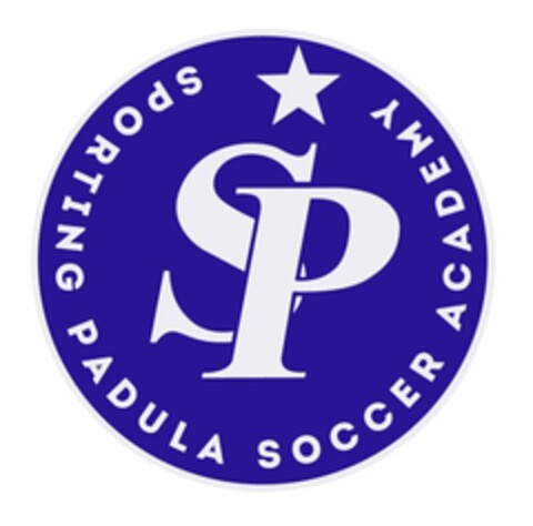 SP SPORTING PADULA SOCCER ACADEMY Logo (USPTO, 17.02.2016)