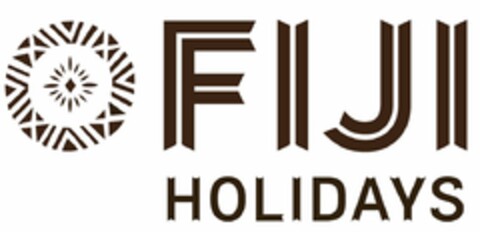 FIJI HOLIDAYS Logo (USPTO, 03/31/2017)