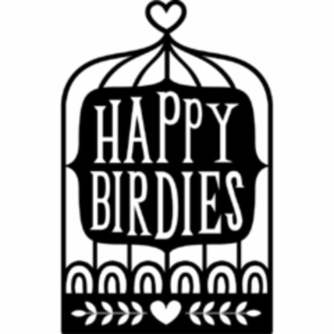 HAPPY BIRDIES Logo (USPTO, 11.04.2017)