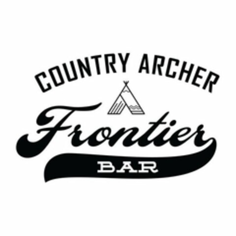 COUNTRY ARCHER FRONTIER BAR Logo (USPTO, 07/21/2017)