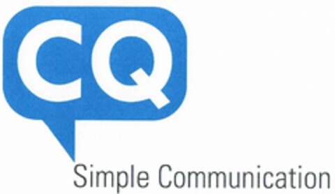 CQ SIMPLE COMMUNICATION Logo (USPTO, 29.01.2018)