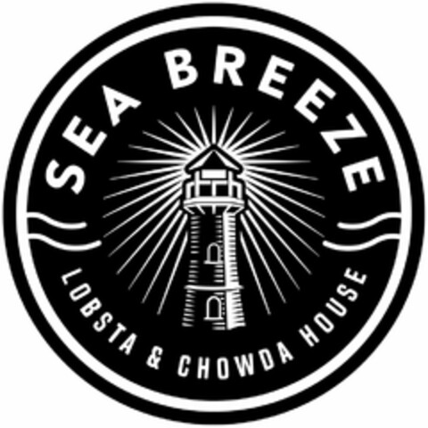 SEA BREEZE LOBSTA & CHOWDA HOUSE Logo (USPTO, 23.04.2018)