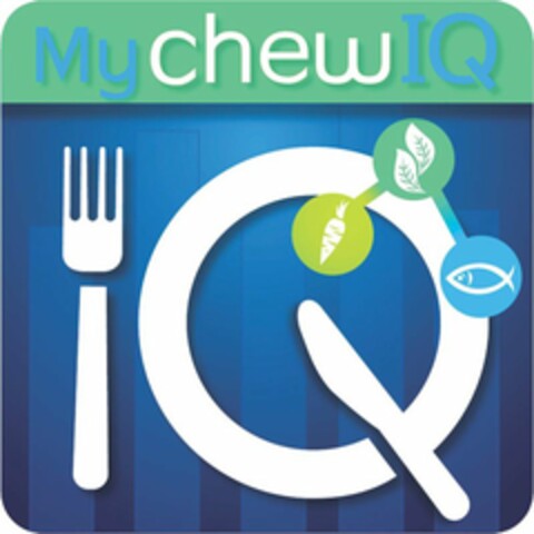 MYCHEWIQ IQ Logo (USPTO, 31.05.2018)