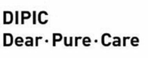 DIPIC DEAR PURE CARE Logo (USPTO, 19.06.2018)