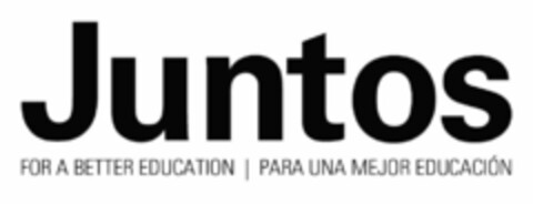 JUNTOS FOR A BETTER EDUCATION | PARA UNA MEJOR EDUCACIÓN Logo (USPTO, 01.03.2019)